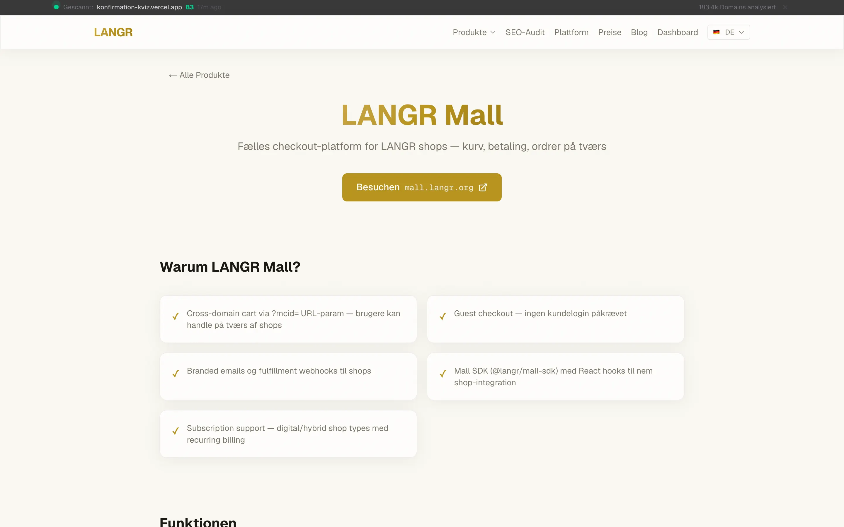 LANGR Mall