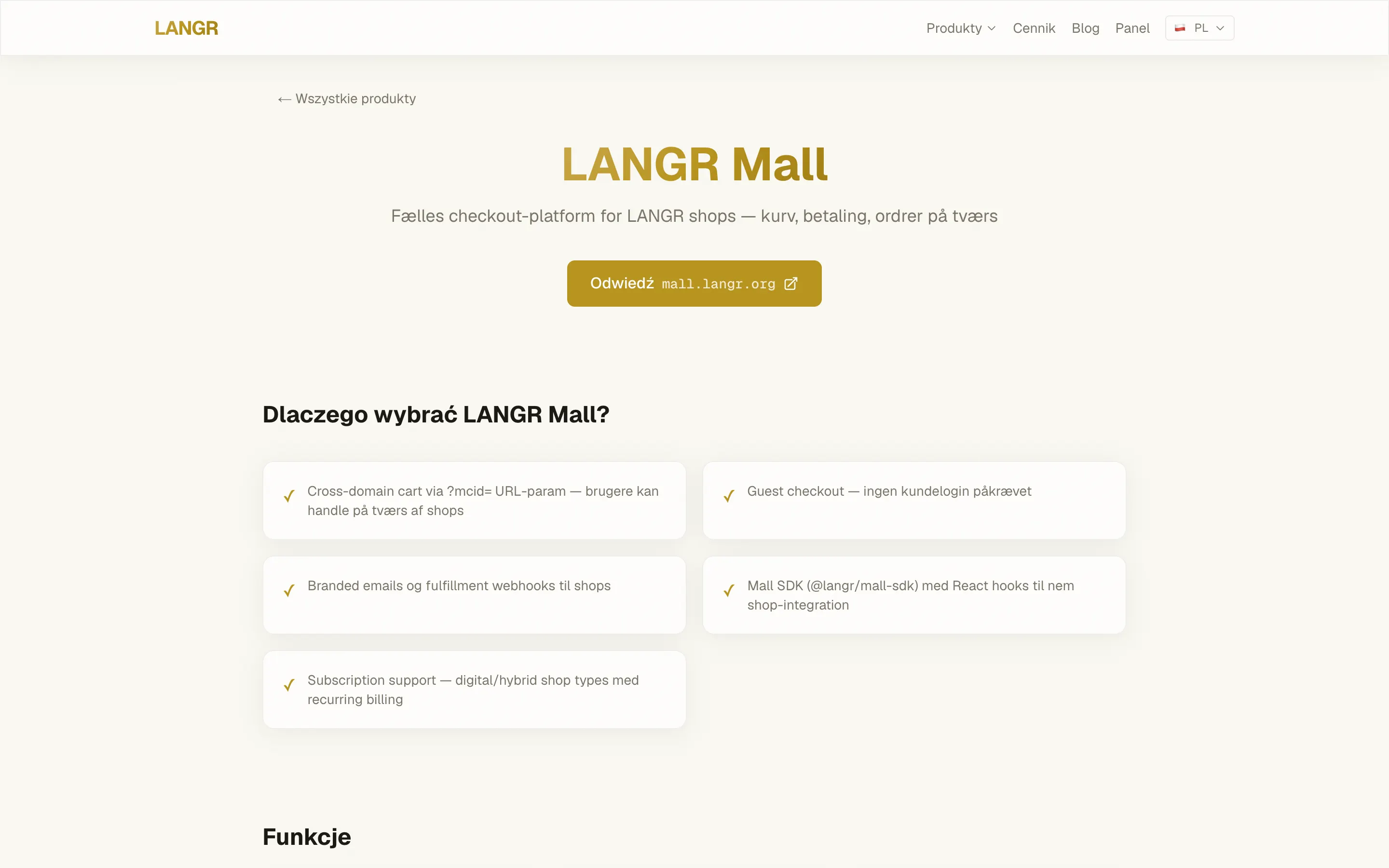 LANGR Mall