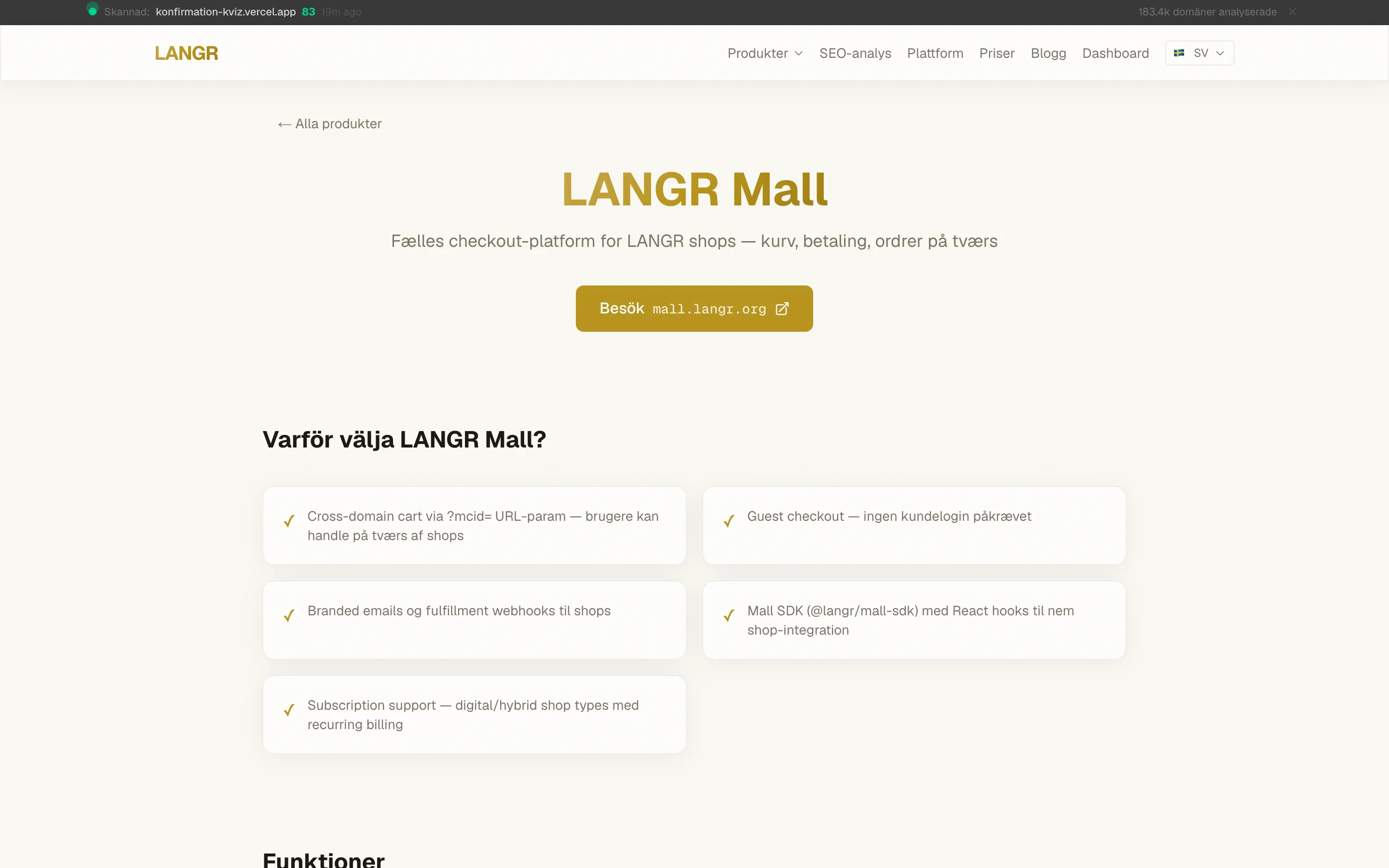 LANGR Mall